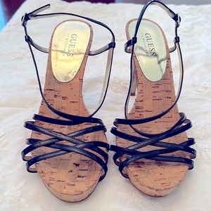 GUESS heels size 7.5 SLIGHTLY USED